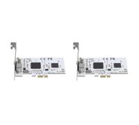 2X PCIE Expansion Card to AV Surveillance HD 640X480 Resolution Video