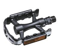 2x Pedales Trekking Marwi SP-600 Aluminio Negro Bicicleta Boro Acero NUEVO