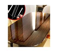 2X Película Protectora Adhesiva de la Mesa, Protección Transparente Brillante Antiarañazos Resistente Al Calor, Pegatinas para Muebles para Mesa de