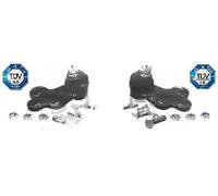 2x Pernos de brazo de suspensión OPTIMAL Parte inferior I+D para AUDI 80 B4, B3