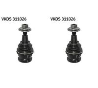 2x Pernos de brazo de suspensión SKF I+D para AUDI A5 I, A4 B8, A7 I, A6 C7, I