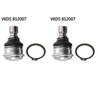 2x Pernos de brazo de suspensión SKF I+D para NISSAN QASHQAI I, X-TRAIL II