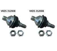 2x Pernos de brazo de suspensión SKF Parte delantera I+D para ALFA ROMEO, AR 8,