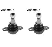 2x Pernos de brazo de suspensión SKF Parte delantera I+D para BMW E83