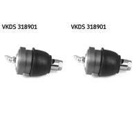 2x Pernos de brazo de suspensión SKF Parte delantera I+D para CHRYSLER PT I