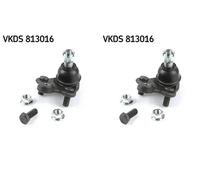 2x Pernos de brazo de suspensión SKF Parte delantera I+D para HONDA CIVIC IX
