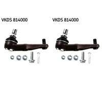 2x Pernos de brazo de suspensión SKF Parte delantera I+D para MAZDA 323 IV, 323