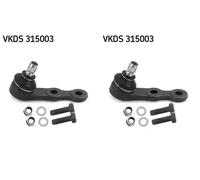 2x Pernos de brazo de suspensión SKF Parte delantera I+D para OPEL COMBO (71_),