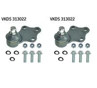 2x Pernos de brazo de suspensión SKF Parte delantera I+D para PEUGEOT 306, 306
