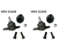 2x Pernos de brazo de suspensión SKF Parte delantera I+D para VW MULTIVAN T5