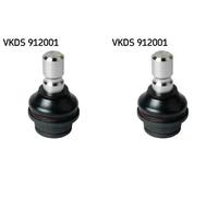2x Pernos de brazo de suspensión SKF Parte trasera I+D para NISSAN PATHFINDER