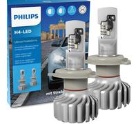 2x PHILIPS Conversión de H4 a LED Lámpara faro de carretera 12V 18W 5800K Luz