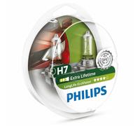 2x Philips EcoVision H7 12972LLECOS2 PX26d LongLife Bombilla del faro