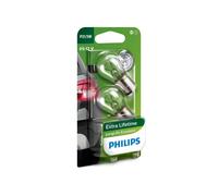 2X Philips Longlife Ecovision P21/5W 21/5W 12V Bombillas De Automóvil