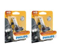 2X Philips Standard H9 Halógena 65W 12V Bombillas De Automóvil