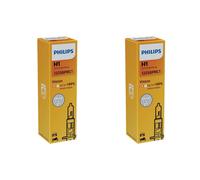 2x Philips Vision H1 Halógeno Hasta 30% más Luz 55W 12V Bombillas Coche