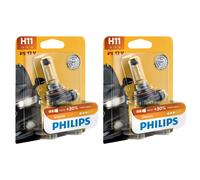 2x Philips Vision H11 Halógena Hasta 30% Más Luz 55W 12V Lámparas De Automóvil