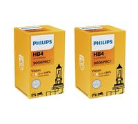 2x Philips Vision HB4 Halógeno Hasta 30% más Luz 51W 12V Bombillas Coche