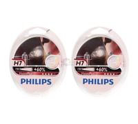 PHILIPS Lámpara H7 VisionPlus halógena para VOLKSWAGEN: Sharan, Golf Cabriolet, Tiguan, New Beetle, Eos, Polo, Golf, Passat, Crafter (Ref: 39938728)