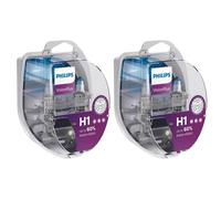 2x Philips VisionPlus Duobox H1 Halógeno Hasta 60% más Luz 55W 12V Lámparas
