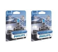 2x Philips WhiteVision ultra H1 Halógeno 55W 12V Bombillas Coche Bombillas