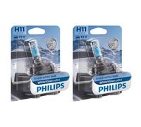 2X Philips WhiteVision Ultra H11 Halógenas 55W 12V