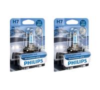 2x Philips WhiteVision ultra H7 Halógeno 55W 12V Bombillas Coche Bombillas