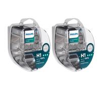 2x Philips X-tremeVision Pro150 DuoBox H1 Halógeno Hasta 150% Más Luz 55W 12V