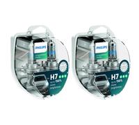 2x Philips X-tremeVision Pro150 DuoBox H7 Halógeno Hasta 150% Más Luz 55W 12V