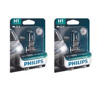 2x Philips X-tremeVision Pro150 H1 Halógeno Hasta 150% Más Luz 55W 12V