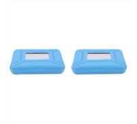 2X Phx35-V1 Estuche Protector para Disco Duro de 3,5" con Alfombrilla de Esponja Eva (Azul)