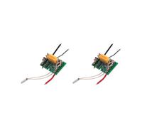 2X Piezas Placa MóDulo Circuito PCB, ProteccióN de Iones de Litio para BateríA Repuesto PCB BateríA Iones de Litio 18V Placa de Chip PCB para