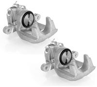 2x Pinza de Freno Trasera para Peugeot 207 1.6I, 1.6HDI 2006-2008 Bosch Sistema