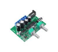 2X Placa Amplificadora de Potencia HiFi de Clase D de 2,1 Canales, 25 W + 6 W + 6 W, Control de Volumen del Amplificador de Sonido para Subwoofer de