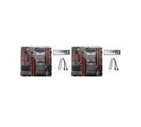 2X Placa Base X99 LGA 2011-3 Soporte Dual CPU DDR4 Soporte 8X32G Memoria para LGA 2011-3 Xeon E5 Series