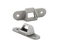 2x Placa de cierre Cerradura de puerta Trasera Superior Inferior Ajuste for Iveco Ajuste for Daily Ajuste for III 3 Ajuste for FIAT Ajuste for Ducato Ajuste for II Ajuste for Jumper Ajuste for Boxer 1