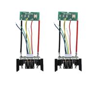 2X Placa de Circuito de ProteccióN de Carga PCB de BateríA de Iones de Litio DCB200 para 18V 20V DCB201 DCB203 DCB204