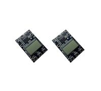 2X Placa de Circuito de Walkie Talkie FM Placa Receptora FM Transmisor y Receptor FM Multifunción 7 Frecuencias 27-480 MHz DC3.3-6 V