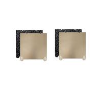 2X Placa de ConstruccióN de LáMinas PEI y PEO para Impresora 3D, Tapete de Plataforma de Cama Calefactable para K1 Max/ 3 S1 / 3 V3