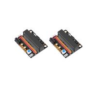 2X Placa de Expansión Micro-Bit IOBIT V2.0 Protector del Adaptador de Arranque con Zumbador para BBC Programación de Gráficos Python de Bit Kids