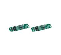 2X Placa Protectora de Batería de Iones de Litio 18650 de 24 V, 6S y 40 A con BMS para Iluminación Solar y Balanceo para Bicicletas Eléctricas y
