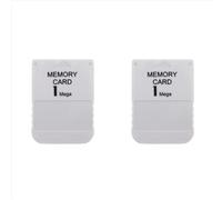 2X por 1 Tarjeta de memoria para PS1 PS One por 1 Consola de juegos Guardar datos del juego Guardar progreso Tarjeta de memoria de 1 MB