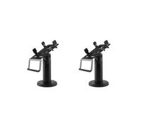 2X Pos Soporte de la Máquina 360 Grados Giratorio Pos Pantalla Cajero Titular de la Pantalla de la Tarjeta de Crédito de la Máquina Stand Counter