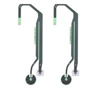 2x Potencia ON OFF OFF Piezas de cinta de reemplazo de cable Flex 360 Slim Flexible de reemplazo de cable plano PVC Flex para consola de juego delgada 360