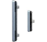 2X Power On/Off Volume Button Side Keys Replacement Compatible with Samsung Galaxy S20 / S20+ S20 Plus Blue
