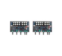2X PráCtico Preamplificador Multifuncional, Placa de Control de Tonos, Preamplificador, Control de Tono y Volumen, Amplificadores de Altavoz DIY,