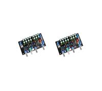 2X PráCtico Preamplificador Multifuncional, Placa de Control de Tonos, Preamplificador, Control de Tono y Volumen, Amplificadores de Altavoz DIY,