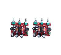 2X Preamplificador XH-M151 BBE XR1075 con Placa de Tonos, Ajuste de Graves y Agudos, Ecualizador y Control de Tono.