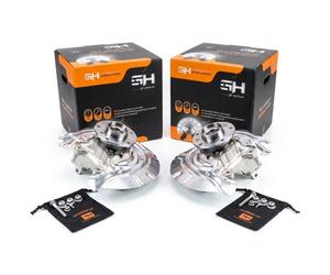 2x Preensamblado Muñon Del Eje Delantero R+L BMW 3er F30, F31, F80 Año Fab.
