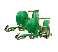 2X Profesional Correa De Tracción 2 Piezas 6M 2T 2Ton 2000Kg TÜV/GS GR